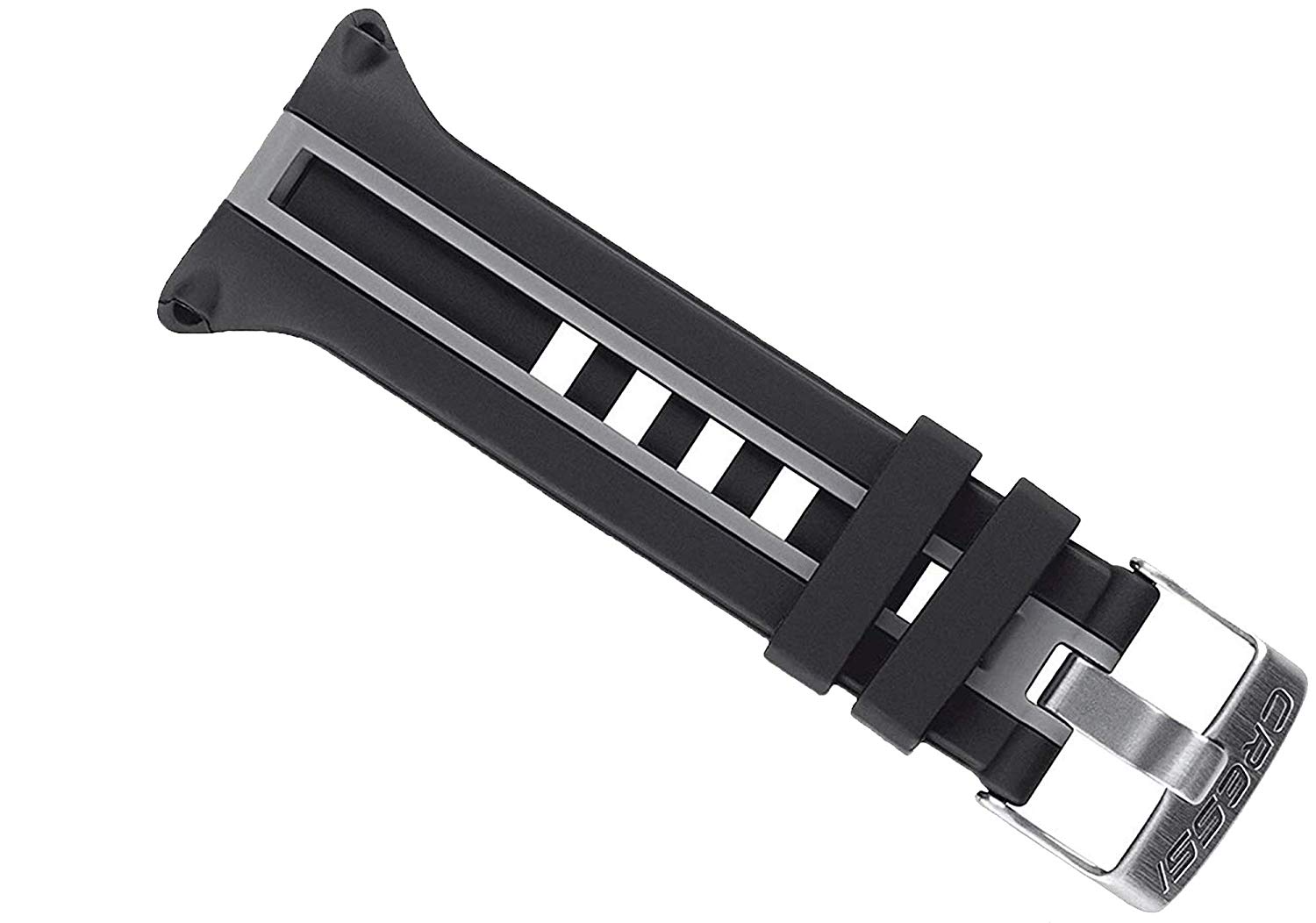 Cressi Leonardo Dive Computer Replacement Strap, Black/Grey - Image 3