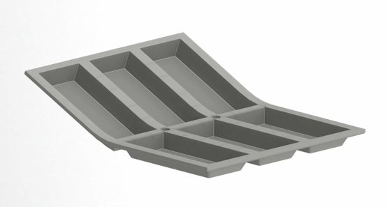 De Buyer Silicone Baking Mould for Financiers, Grey