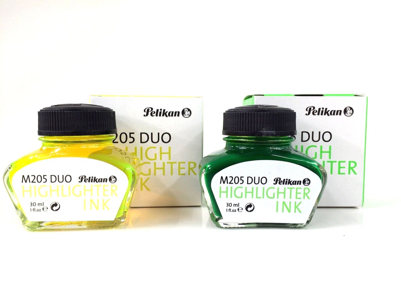 Pelikan Bottled Highlighter Ink 30Ml Green BigaMart