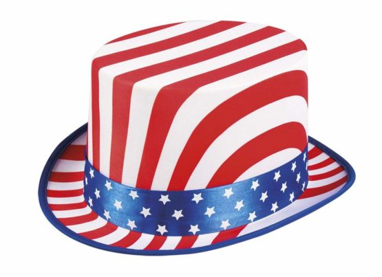 Boland 44963 USA Deluxe Hat Blue/White/Red, one size