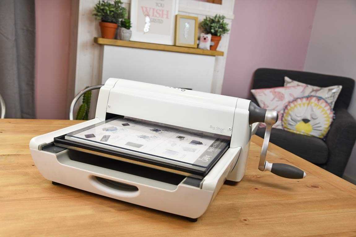 Sizzix Big Shot Pro Machine 660550 Industrial Strength Die Cutting & Embossing Machine for Arts