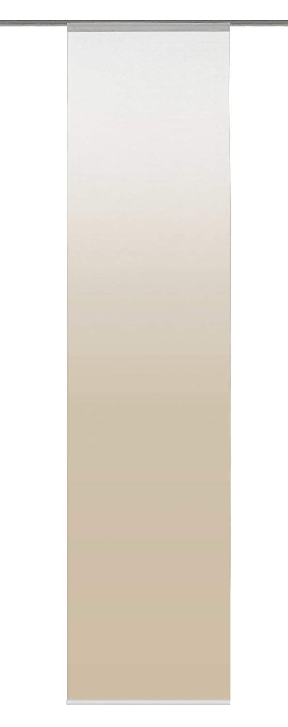 Home Fashion 86508-721 Rolling Blind Digital Print "Madrid" / Decorative Fabric 245 x 60 cm, Sand