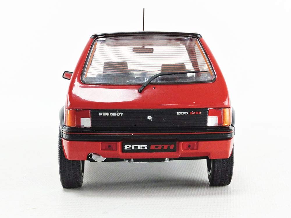 Solido 1/18 – Peugeot 205 GTI 1.9L – 1988 – Rouge Métal – Réf. 1801702 (neuf)