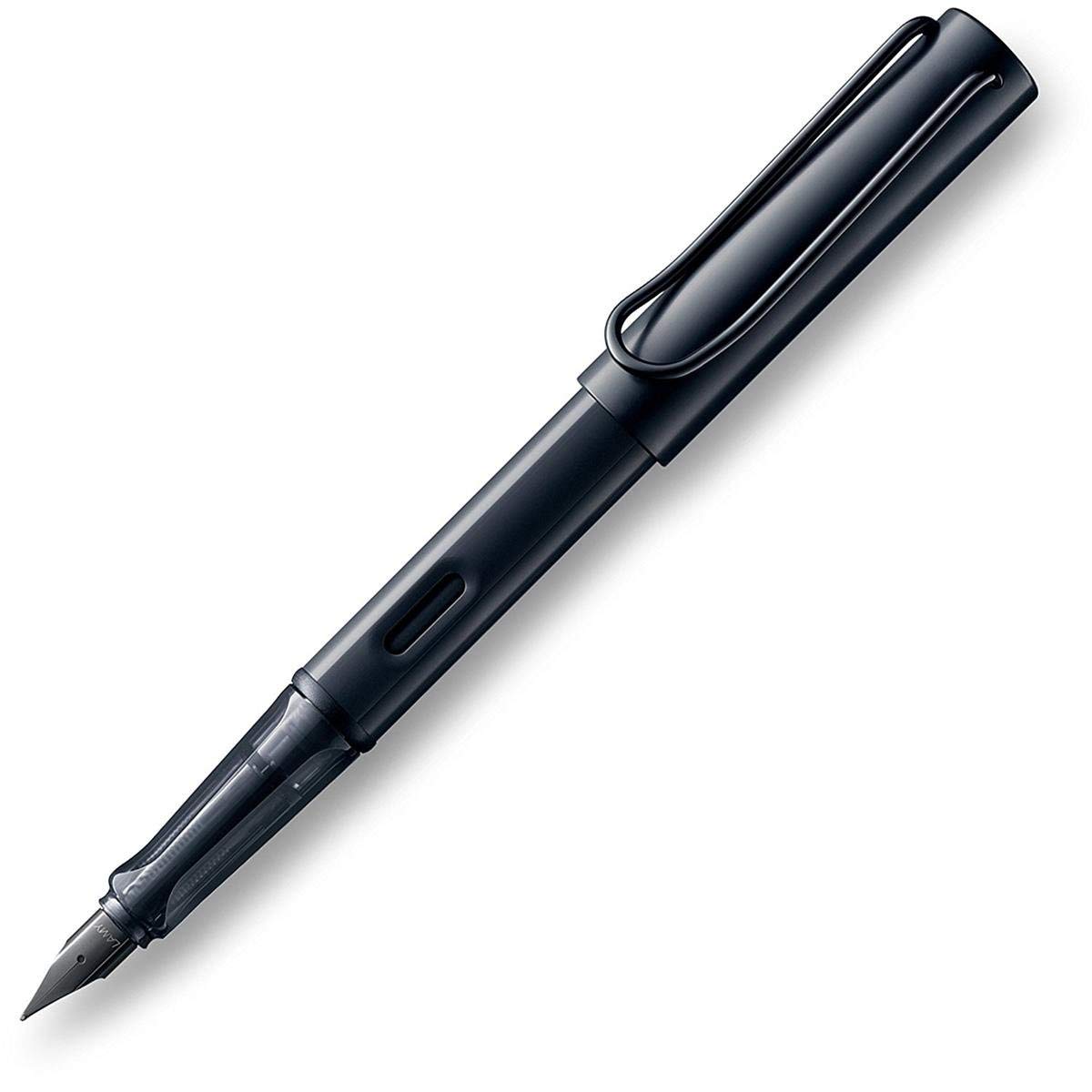 LAMY AL-star black, Fountain Pen with ergonomic grip & black steel nib in size F, lightweight aluminum body - Image 2