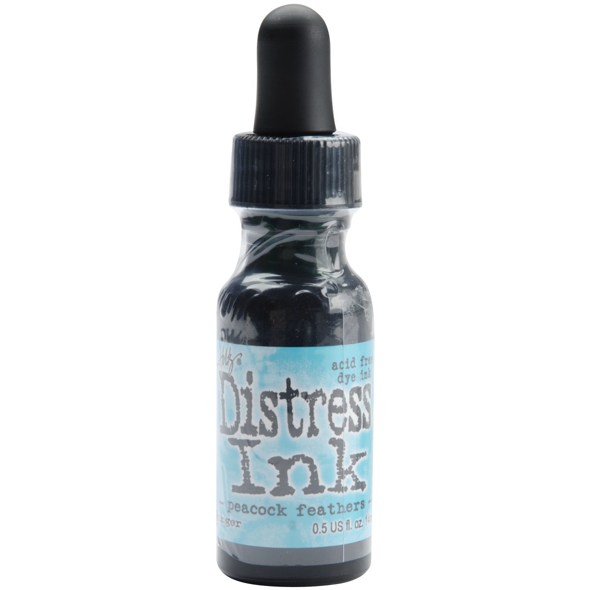 Ranger Distress Pad Re-Inker 5oz-Peacock Feathers, 15 ml