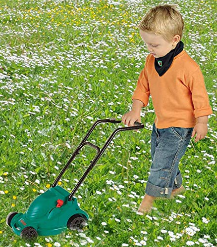 Theo Klein 2702 Bosch Rotak Lawn Mower I Makes Rattling Noise When Pushed I Anti-UV I Toy for Children Aged 18 Months and Up - Image 4