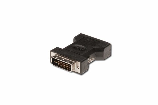 ASSMANN DVI graphics adapter, DVI (24 + 5) -HD15, Full HD 60Hz, 1920 x 1080 pixels, black
