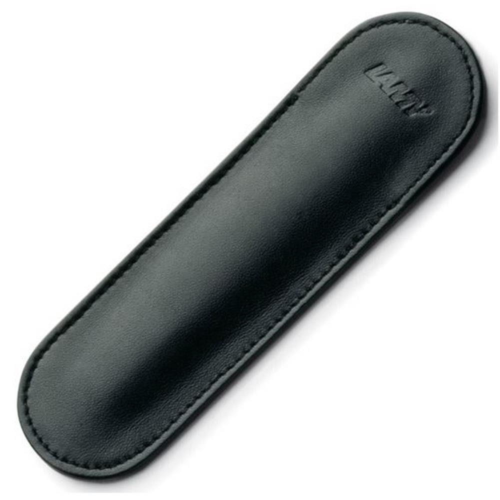 LAMY A 111 Leather Case for Single Writing Instrument, Black / Black - Image 2