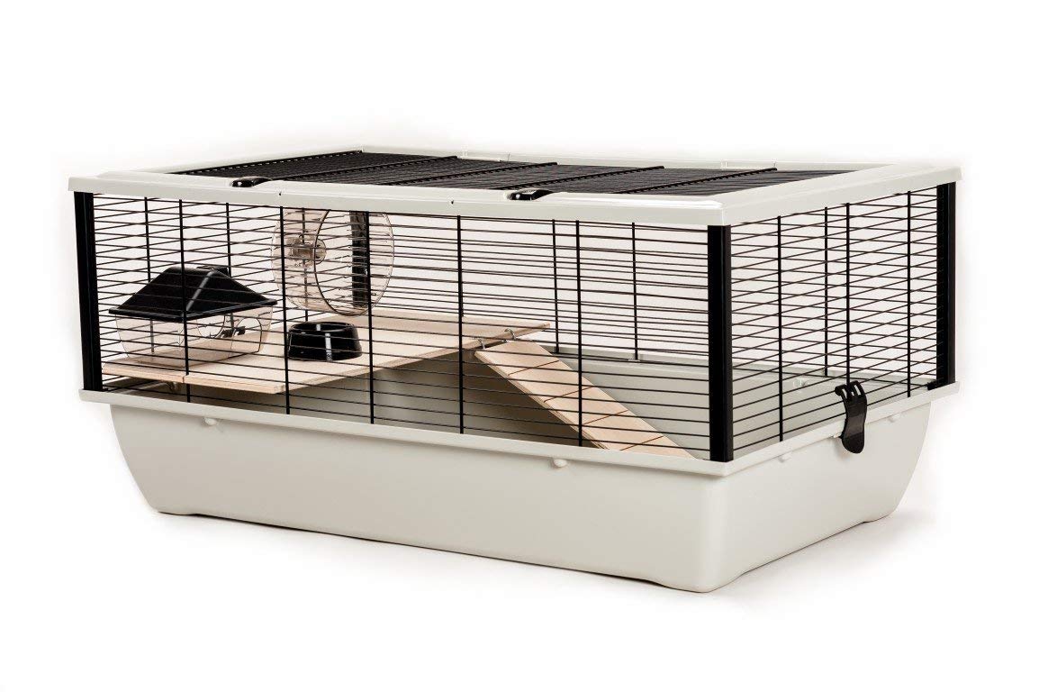 Hamster & Rat Cage Grosvenor 78 x 48 x 36cm - Grey, 78 cm L x 48 cm W x 36 cm H