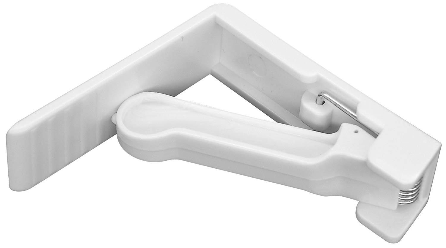 Fackelmann Tablecloth Clips Set, White, 2.17 x 2.17-Inch, 4-Piece, 17 x 11.7 x 1.8 cm - Image 3