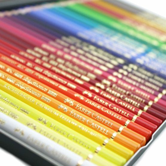 Faber-Castell Polychromos Colour Pencils Tin Of 36 - Image 3