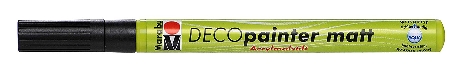 Marabu Deco Painter Pen (1-2mm Tip) - 073 Black