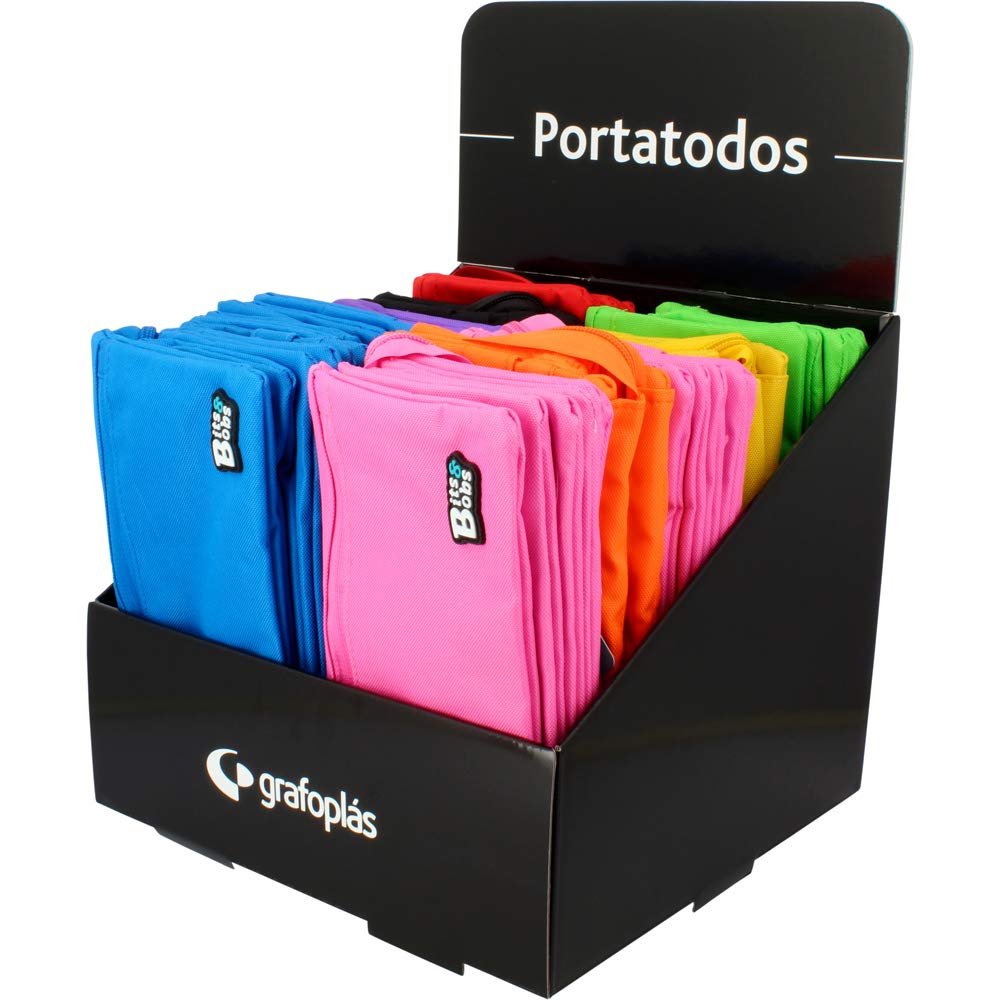 Grafoplás Bits & Bobs Pencil Cases 23 Centimeters Blue (Azul) - Image 4