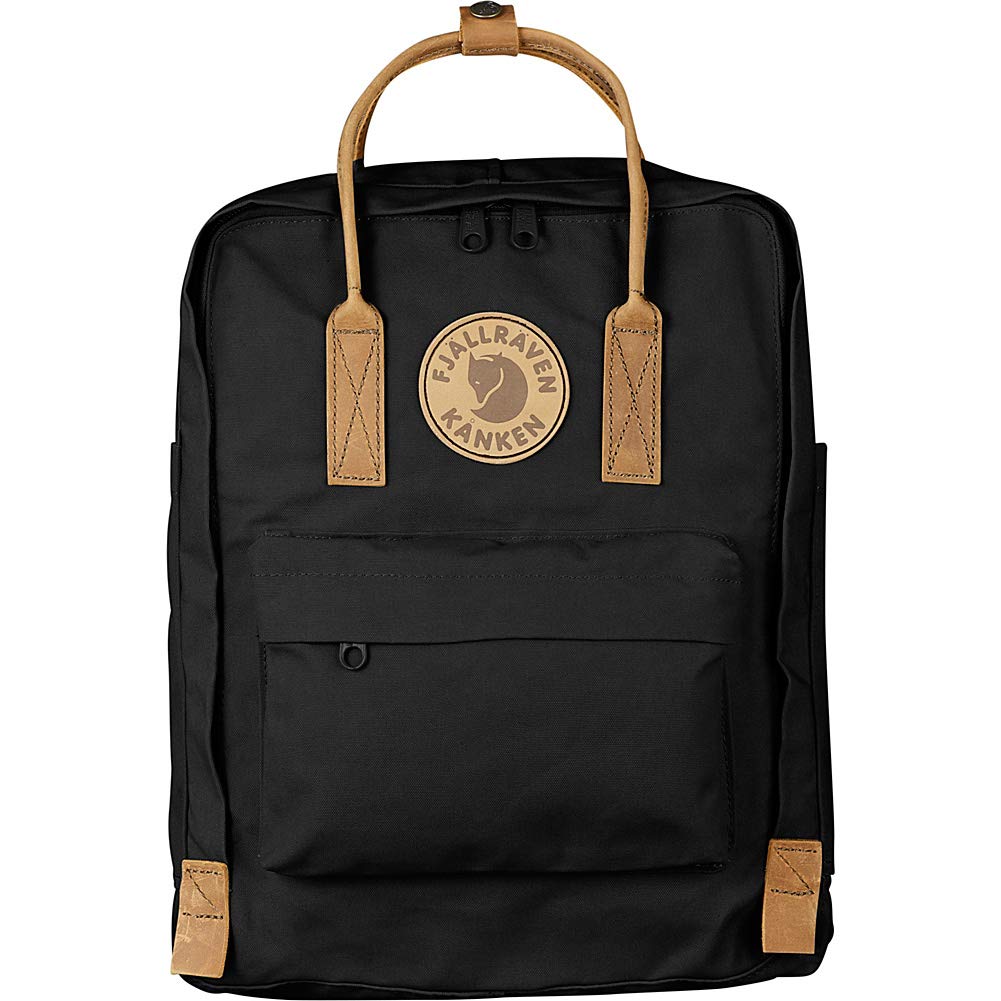 Fjällräven unisex backpack Kånken No. 2, black, 38 x 27 x 13cm, 16 liters, F23565-550, 38 x 27 x 13 cm, 16 Liter