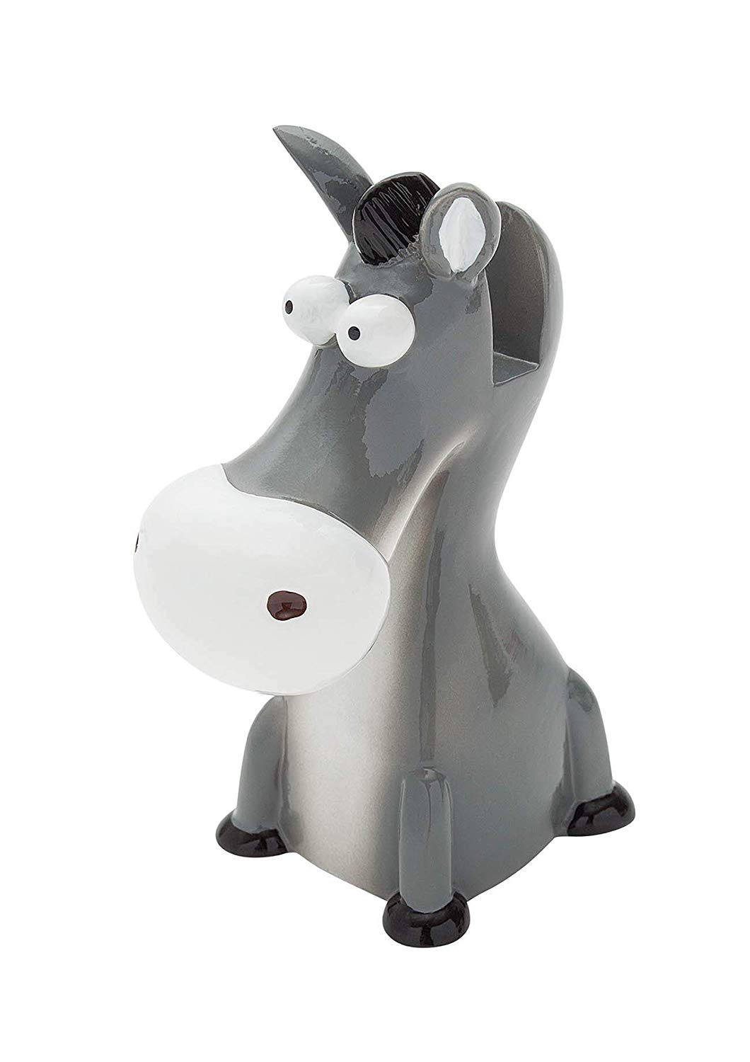 Wedo 202 27105 Donkey Shape Novelty Spectacles Holder, Grey, 7 x 5.3 x 10 cm