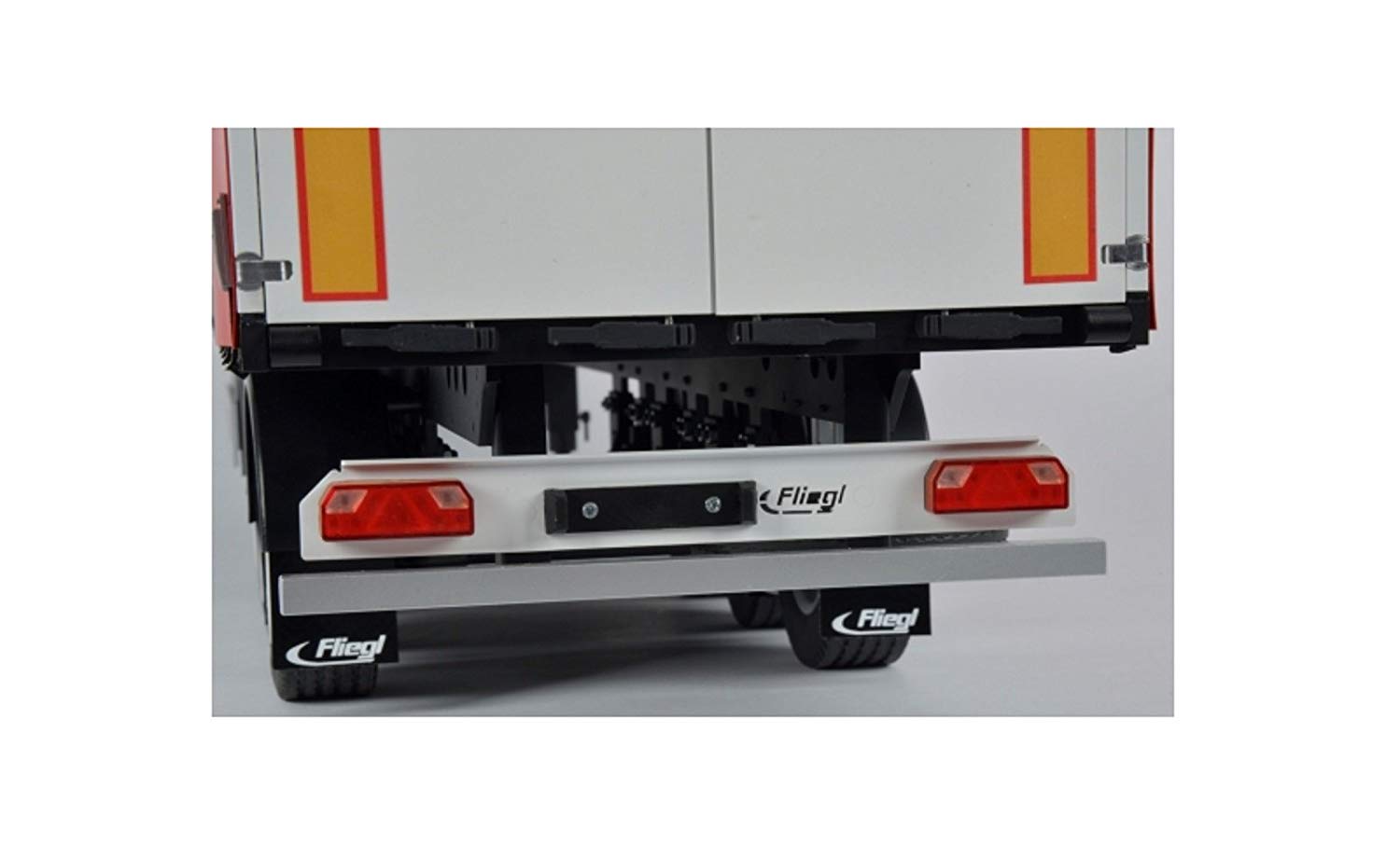 Carson 500907235-1:14 3-Axis Fliegl Megarunner Tarpaulin (Red), RC Truck Accessories, Trailer, Scale 1:14, Tuning Parts - Image 2