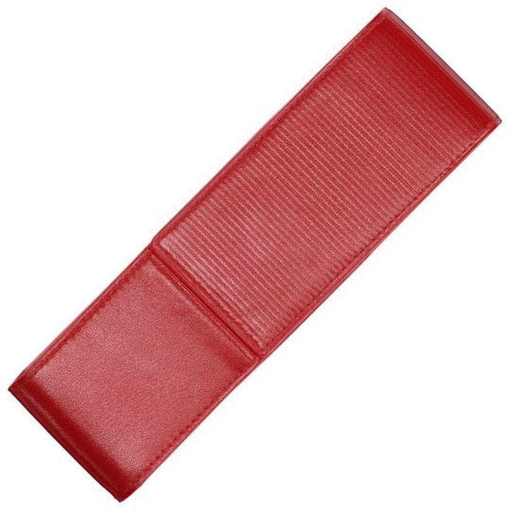 Lamy A 315 elegant leather case made of high-quality nappa leather in red with characteristic embossing
