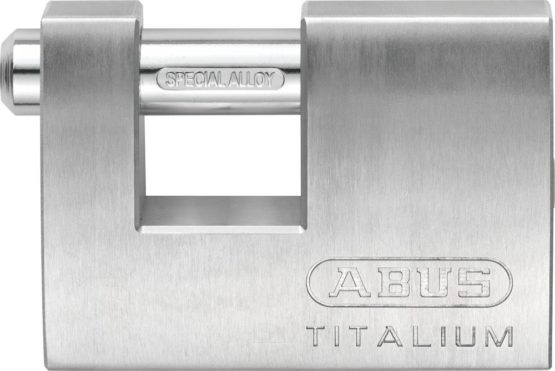 ABUS 24673 82TI/70 Titalium Monobloc Padlock, Silver - Image 2