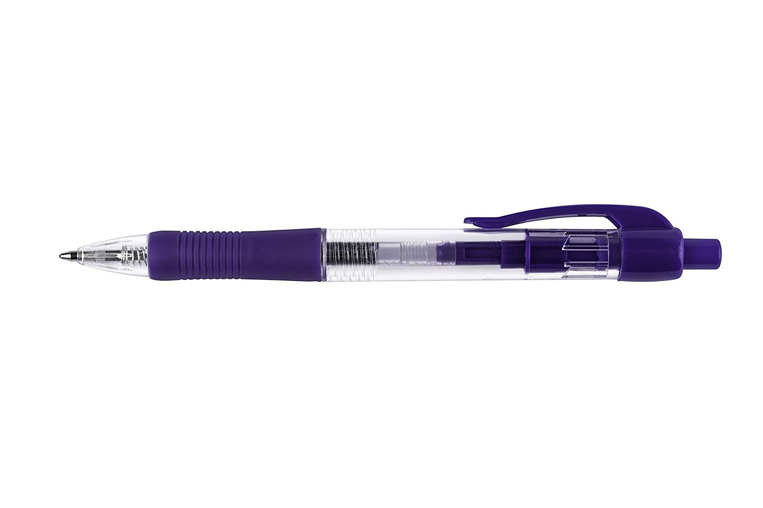 Q-Connect Retractable Ballpoint Pen Medium Blue (Pack of 10) KF00268, 1 count (Pack of 10) - Image 2