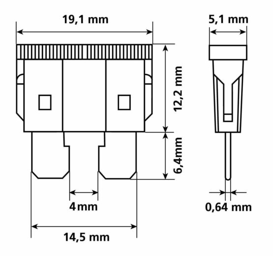 Lampa 70080 Folder Lamellar Fuses, 10 Pieces - Image 4