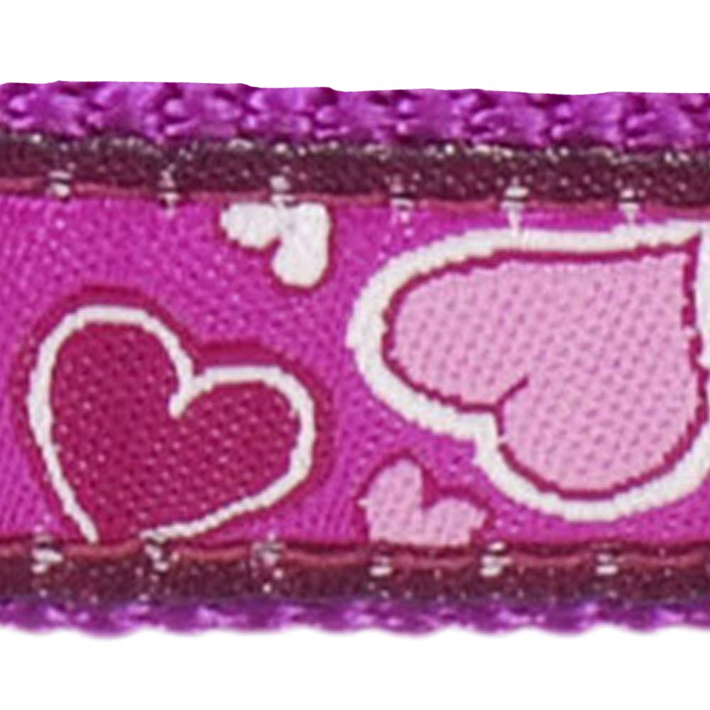 Red Dingo Designer Dog Lead, Breezy Love Purple (15mm x 1.2m) S, S (Pack of 1) - Image 3