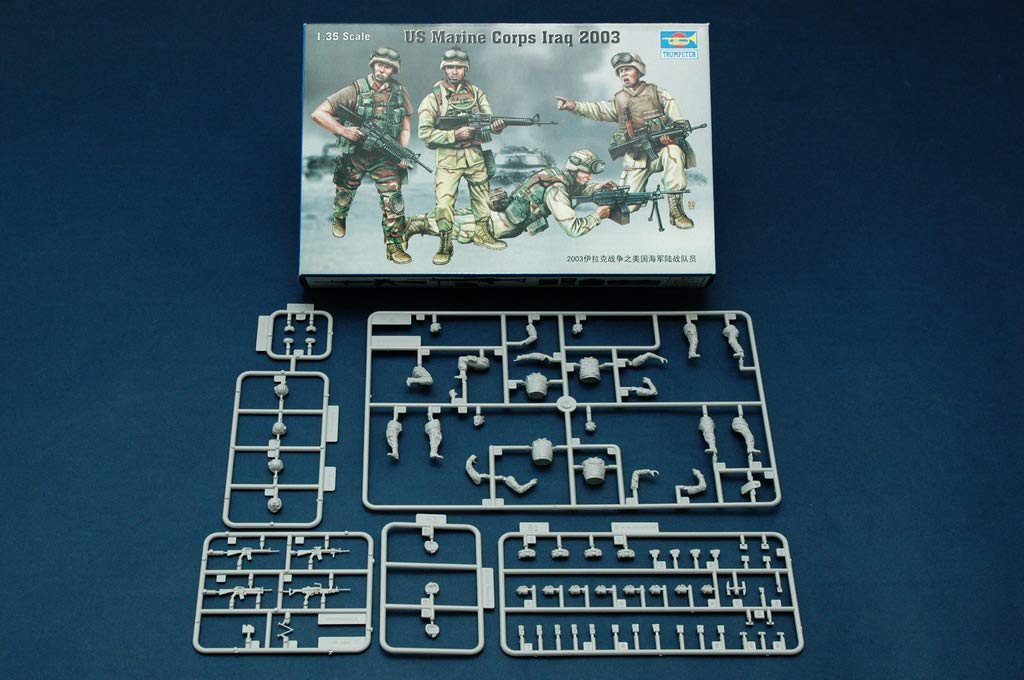 Trumpeter 1:35 - Figures US Marine Corp Iraq 2003, Various, Mittel