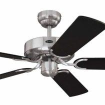Westinghouse Ceiling Fans 78370 Cyclone 132 cm Brushed Steel Indoor Ceiling Fan