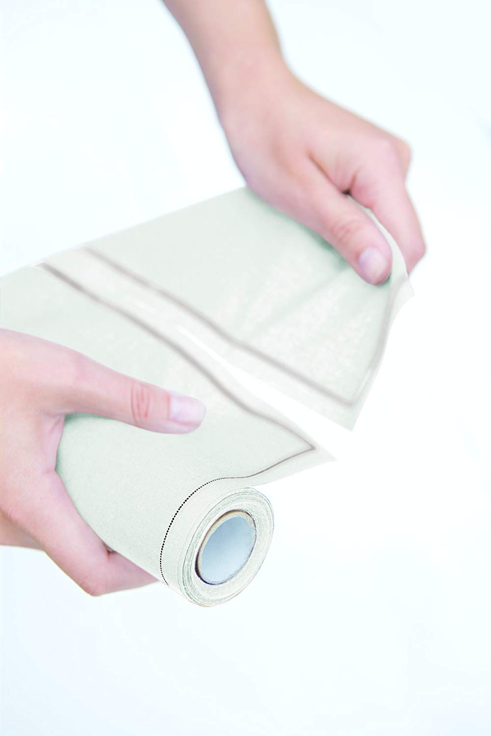 MYdrap 50 Units Per Roll Cocktail Napkins, Linen, White, 11cm x 11cm, 12.7 x 5.1 cm (Set of 1) - Image 2