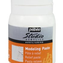 PEBEO 524150 500 ml Studio Acrylics Auxiliaries Modeling Paste, White