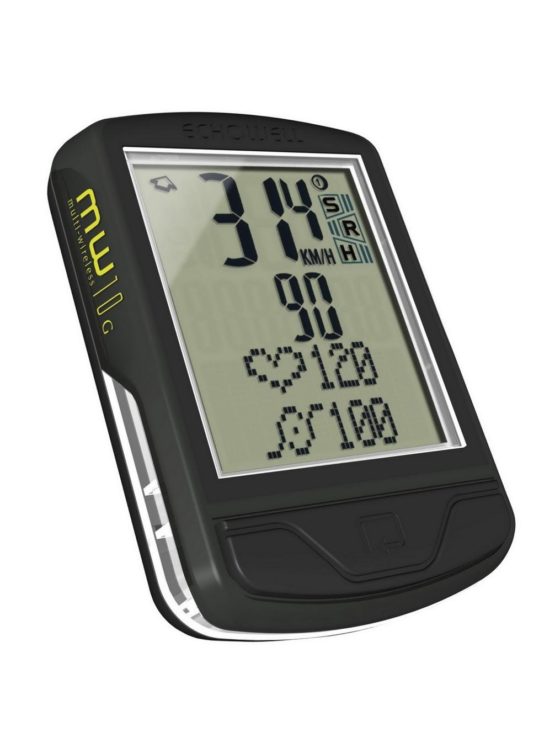 Echowell Unisex's MW 10 G Bicycle Computer, Black