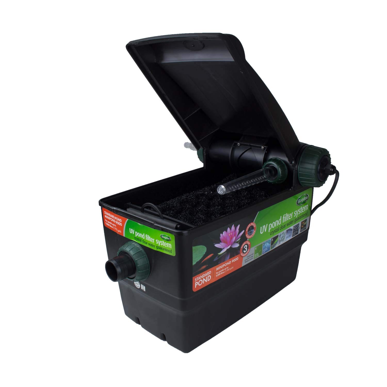 Blagdon 5W MiniPond 6Stage Box Filter 9000 Litre Model with UV