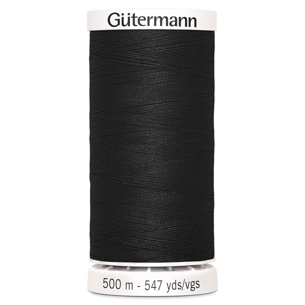 Gütermann Gutermann Black 500mtr/547yd Sew-All Polyester Thread, 5.5x3.5x3.5 cm