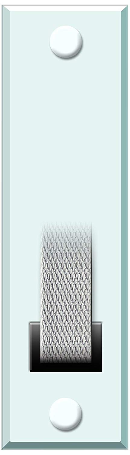 Schellenberg 53102 Standard Winder Cover Plate White, 10.5 cm