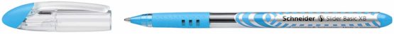 Schneider Slider Pack of 10 Basic Ballpoint Pen - Light Blue - Image 3