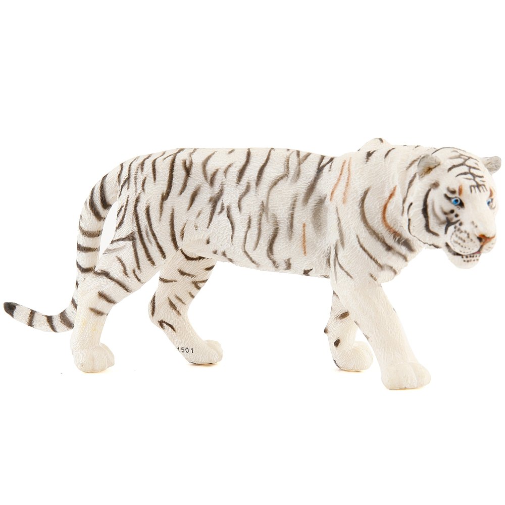Papo 50045 "Tiger" Figure, White, standard size