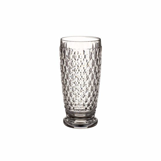 Villeroy & Boch Boston Long Drink, 400 ml measured brimful, Crystal Glass, Transparent, 16.2 cm