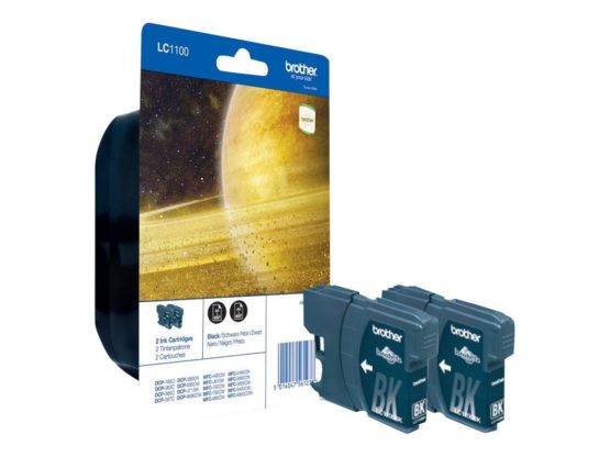 Brother LC-1100C/LC-1100M/LC-1100Y Inkjet Cartridges, Cyan/Magenta/Yellow, Multi-Pack, Standard Yield, Includes 3 x Inkjet Cartridges, Brother Genuine Supplies - Image 2