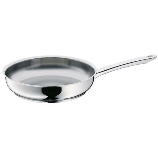 WMF Frying Pan Uncoated Ø 20 cm Made in Germany Pouring Rim Stainless Steel Handle Cromargan® Stainless Steel Suitable for Induction Dishwasher-Safe - Image 4
