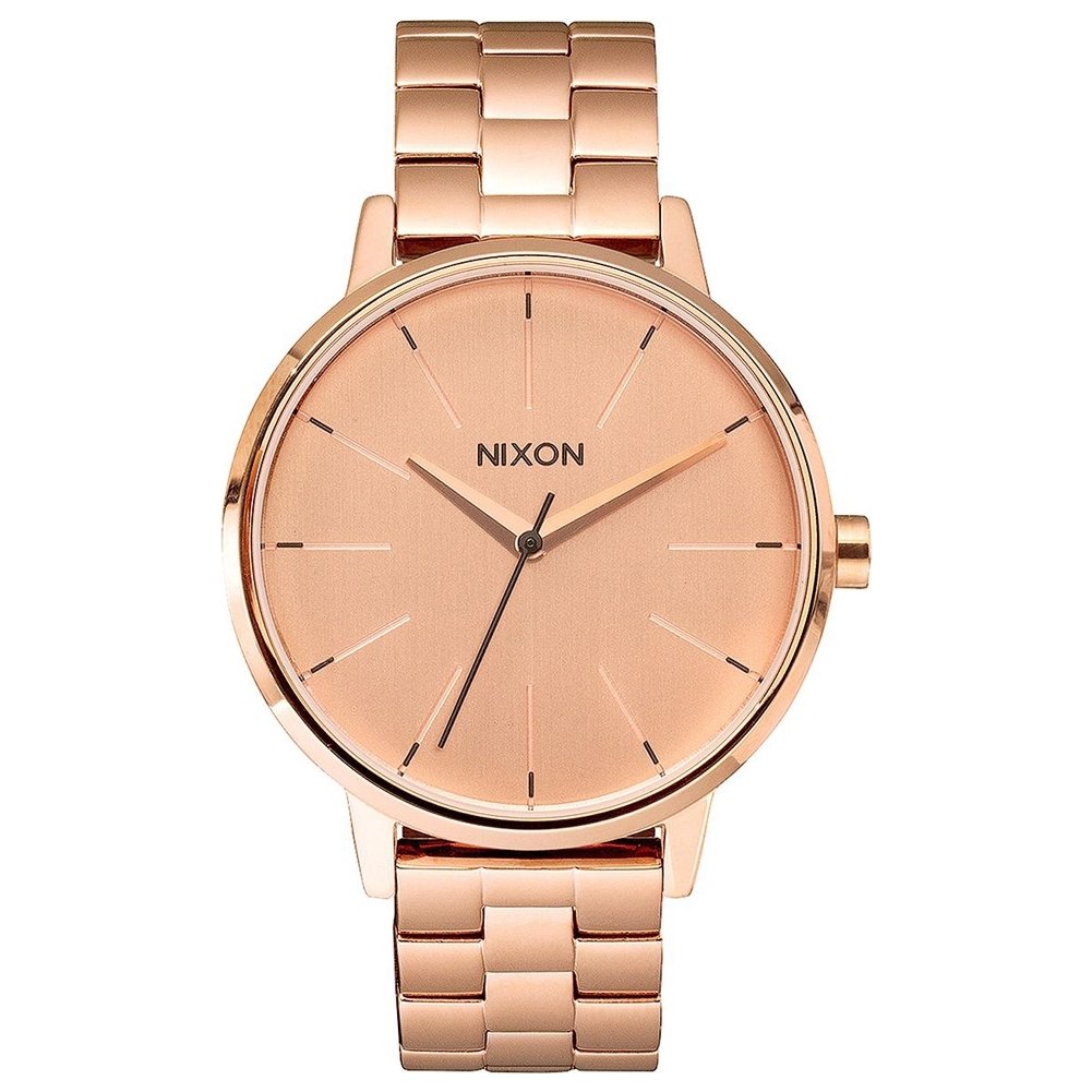 NIXON Women's Analogue Quartz Watch with Stainless Steel Strap A099-897-00, Gold