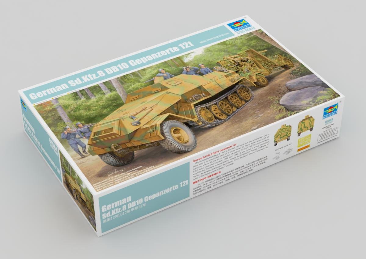 Trumpeter 1:35 - SdKfz. 8 Gepanzerte 12t, Various