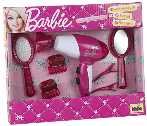 Theo Klein 5790 - Barbie Hair Dressing Set including Hair Dryer and Accessories, Toy, Multicolored, Piccolo - Image 2