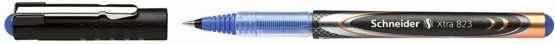 Schneider XTRA 823 Ink Roller Pen with Stainless Steel Conical Tip 0.3 mm Blue Pack of 10 - Image 3