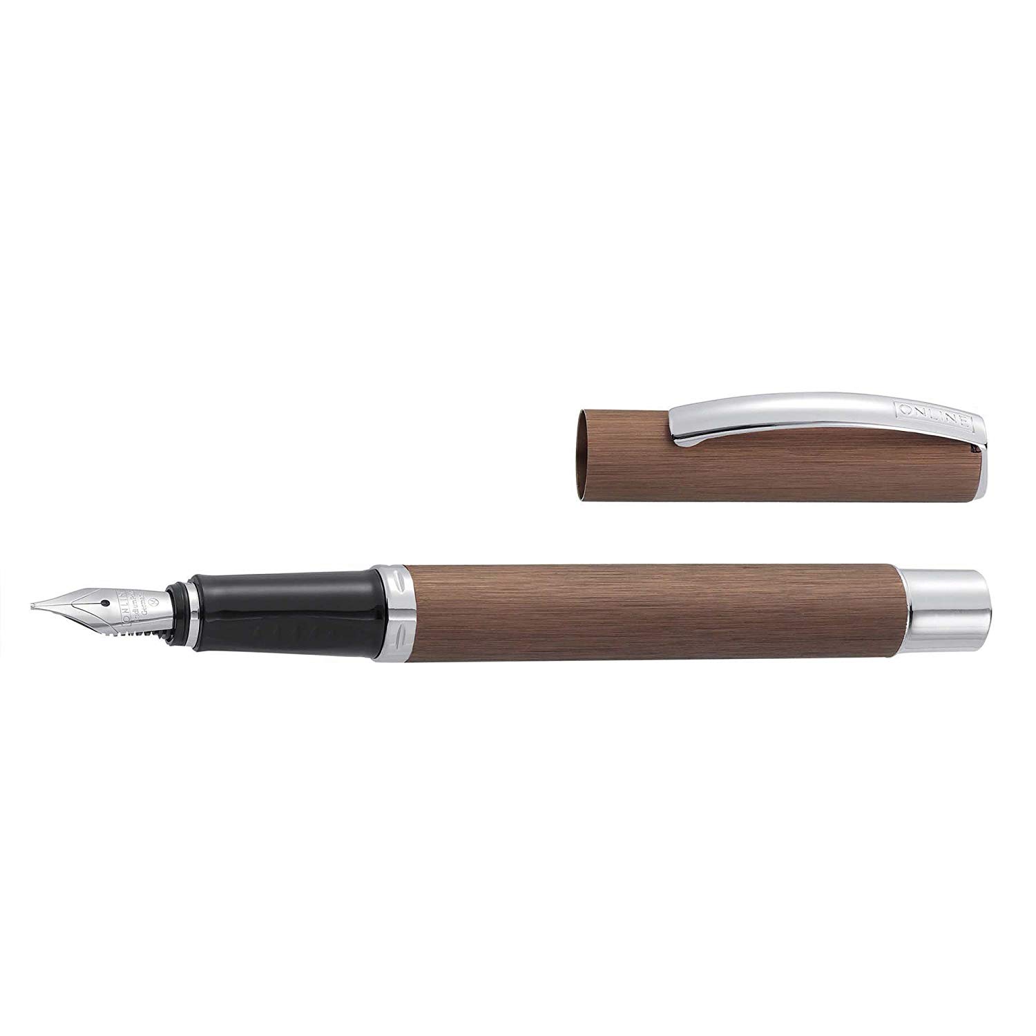 Online Fountain Pen Vision Brown, Cognac