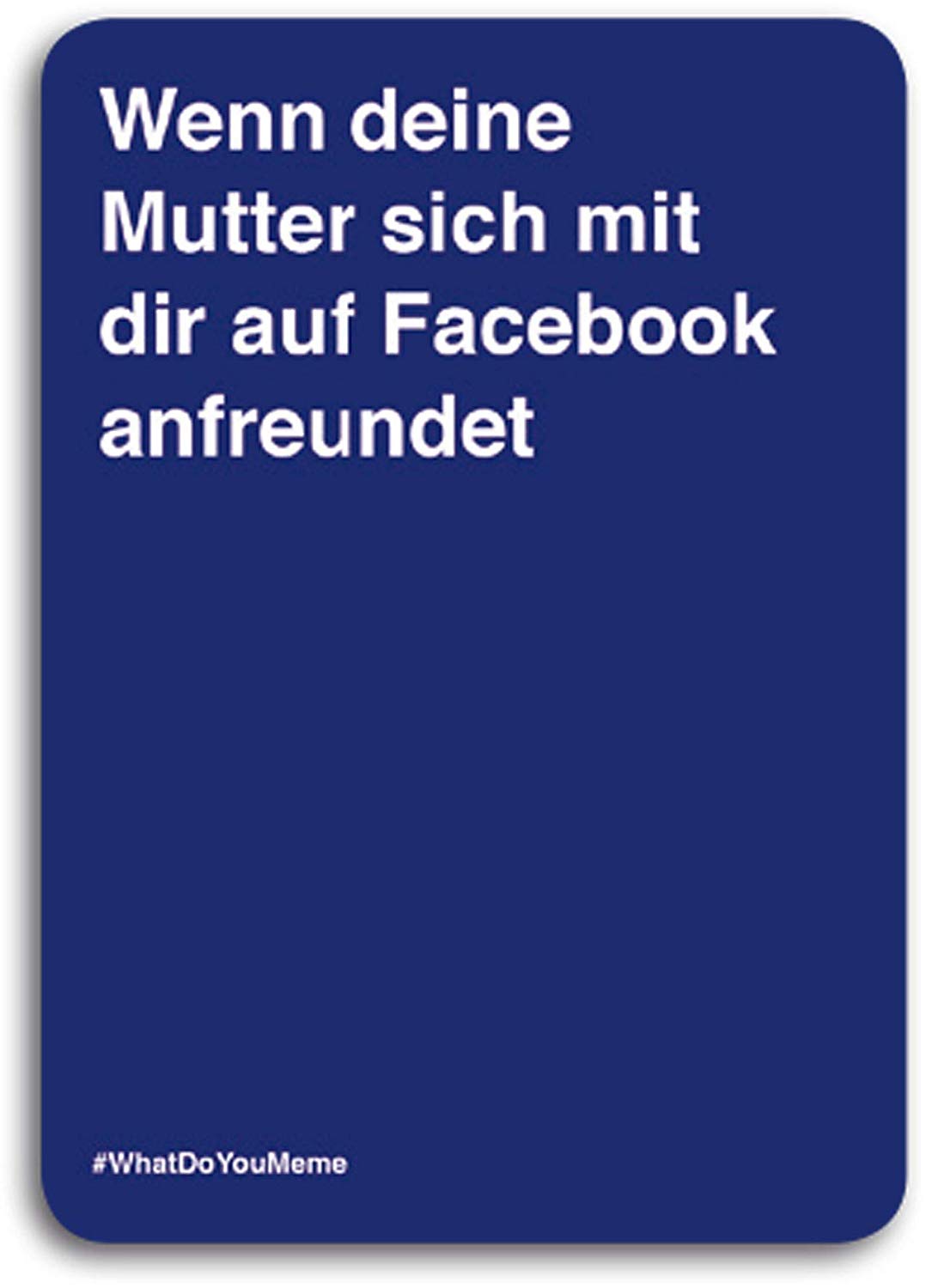 HUCH! What Do You Meme German Card Games for Adults Party Game, 3+ Players, 72 Face Cards & 360 Text Cards - Image 4