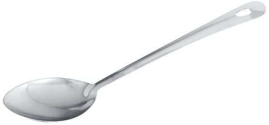 Fackelmann 24354 Serving Spoon Lara of Stainless Steel, Silver
