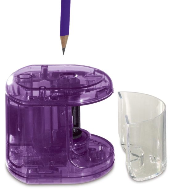 Swordfish ‘Scribbler’ Battery-Powered Pencil Sharpener – Portable Sharpener with Auto On/Off and Safety Cut Out Functions [40003] - Image 4