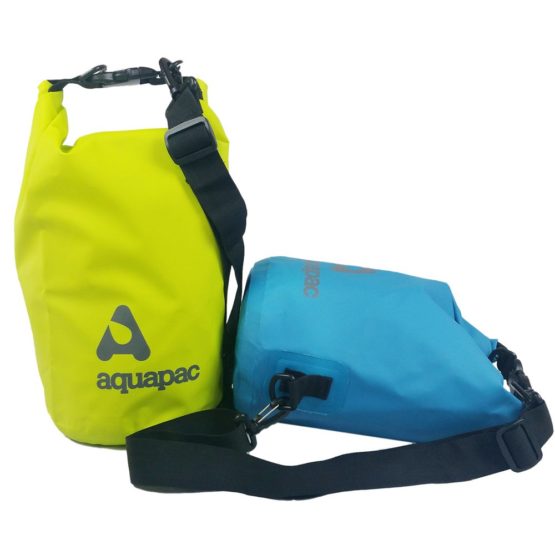 Aquapac Heavyweight Waterproof Drybags with Shoulder Strap - 7 Litres - Cool Blue (732) - Image 3