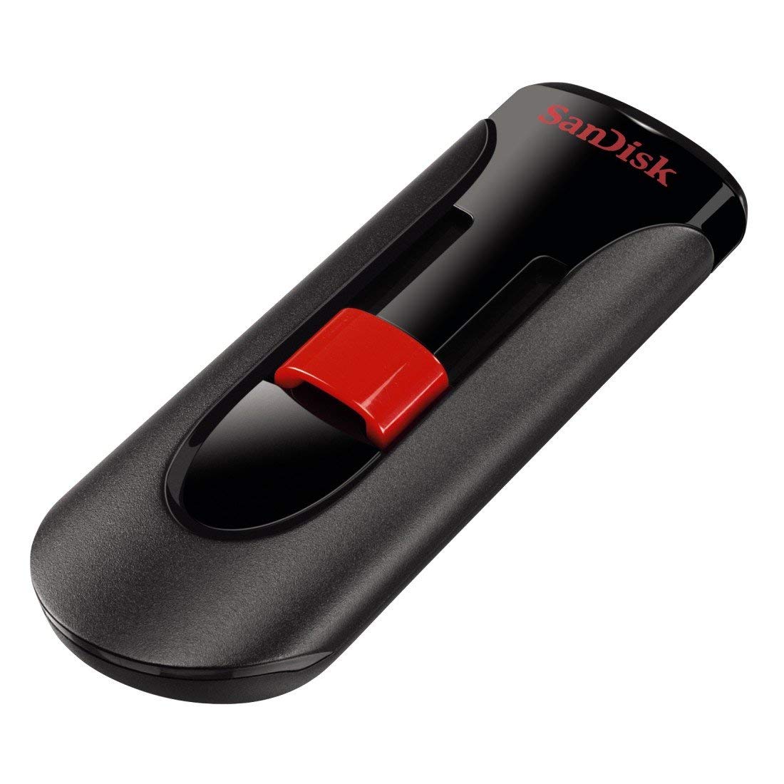 SanDisk Cruzer Glide 32 GB USB Flash Drive USB 2.0 , Black & Red, 32GB - Image 2