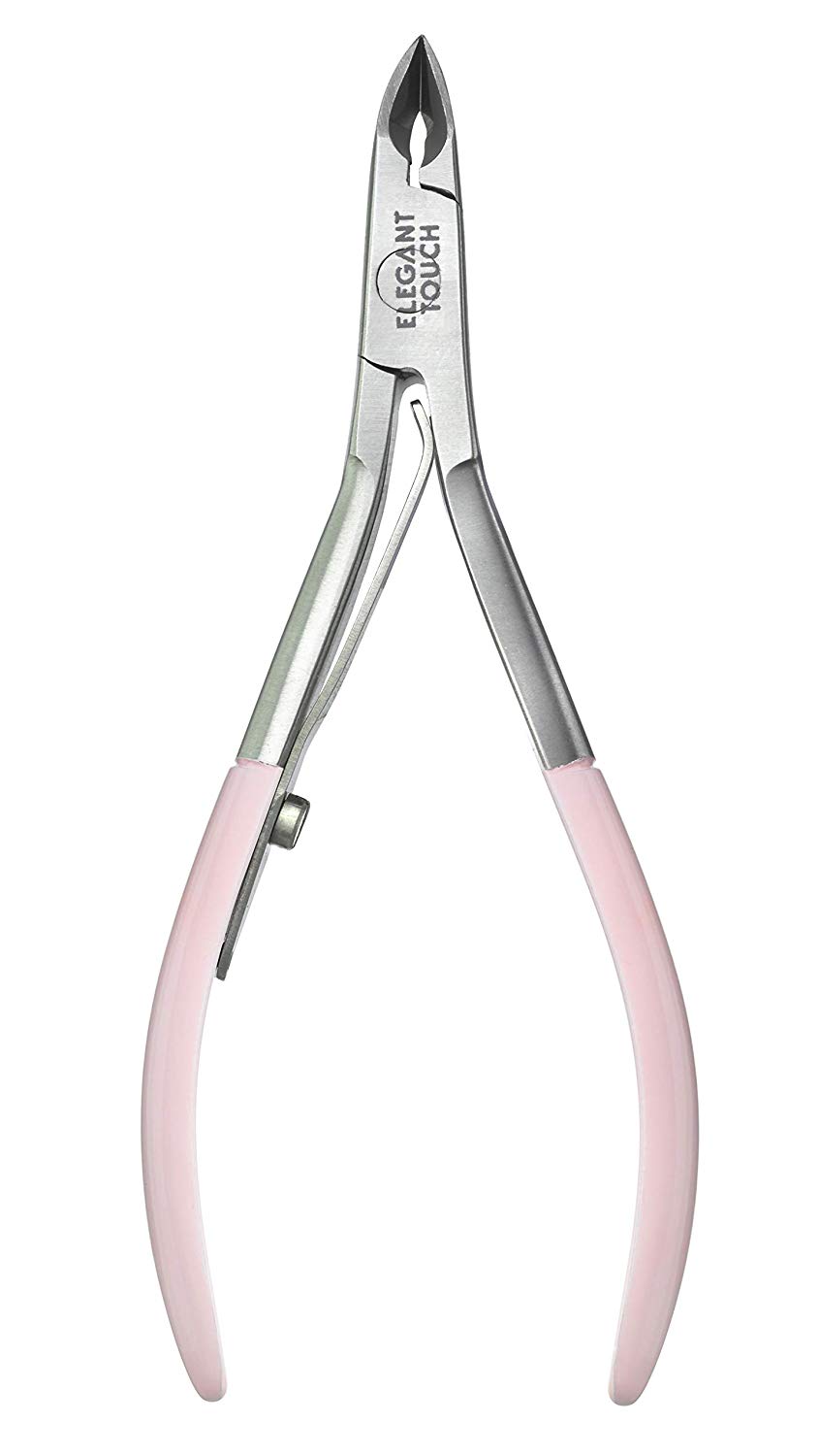 Elegant Touch Premium Implements Cuticle Nipper, Pink