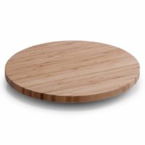 Zeller 25267 Rotating Cabinet Bamboo 35 x 3.7 cm